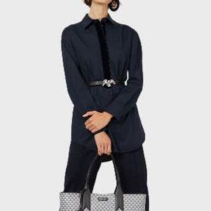 All-body eagle-labeled handbag